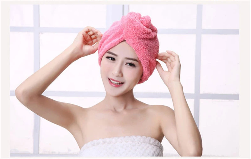 Dry Hair Bath Towel