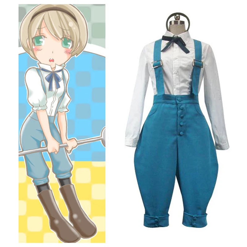 APH Axis Powers Hetalia/Украина Косплей форма костюм на Хэллоуин изготовление размеров под