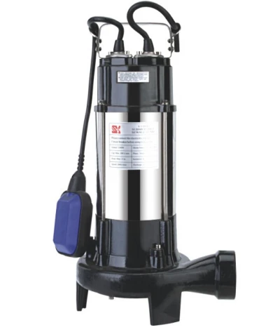 

V1100D 1.1kw submersible sewage pump with cutting system