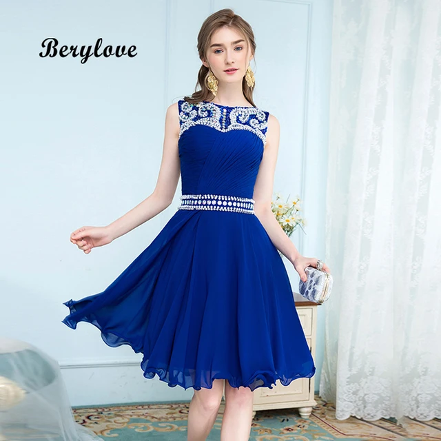 Blue Graduation Dresses