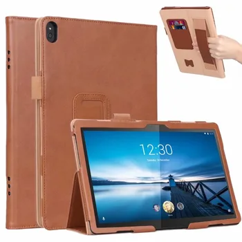 

Case for Lenovo M10 TB-X605F TB-X605L 10.1" Hand Holder Stand PU Leather Flip Cover Case for Lenovo Tab P10 TB-X705F TB-X705L