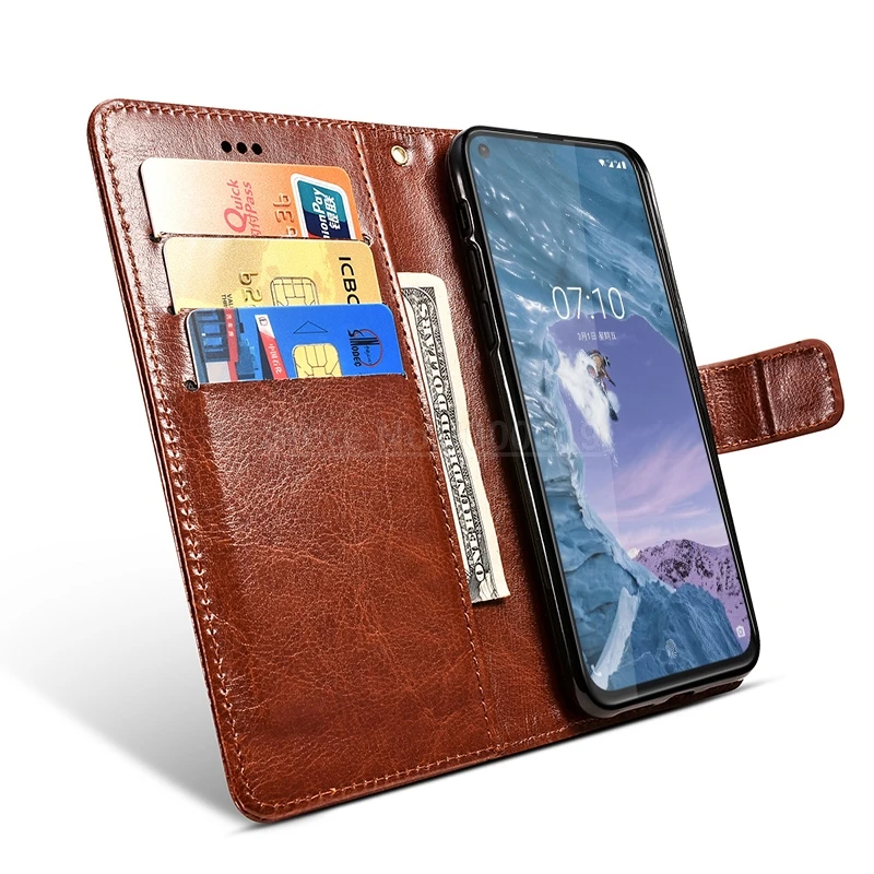 Для Nokia X71 чехол Роскошный кошелек Флип Бизнес Стенд кожаный для телефона X 71 TA 1172
