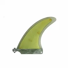 Single Centre 6” Surfboard Fins Bamboo Veneer Browsing Fins