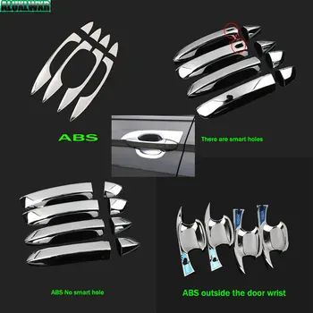 

Car Handle Covers Car Doors Totems Wrist of Door Protective Sticker car-styling 2017 2018 2019 for Volkswagen VW Tiguan 2 Mk2