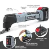 WORKPRO Power Oscillating Tools Electric Trimmer Saws Home DIY Lithium-ion Rechargeable Oscillating Multi Tools 18V/20V 2