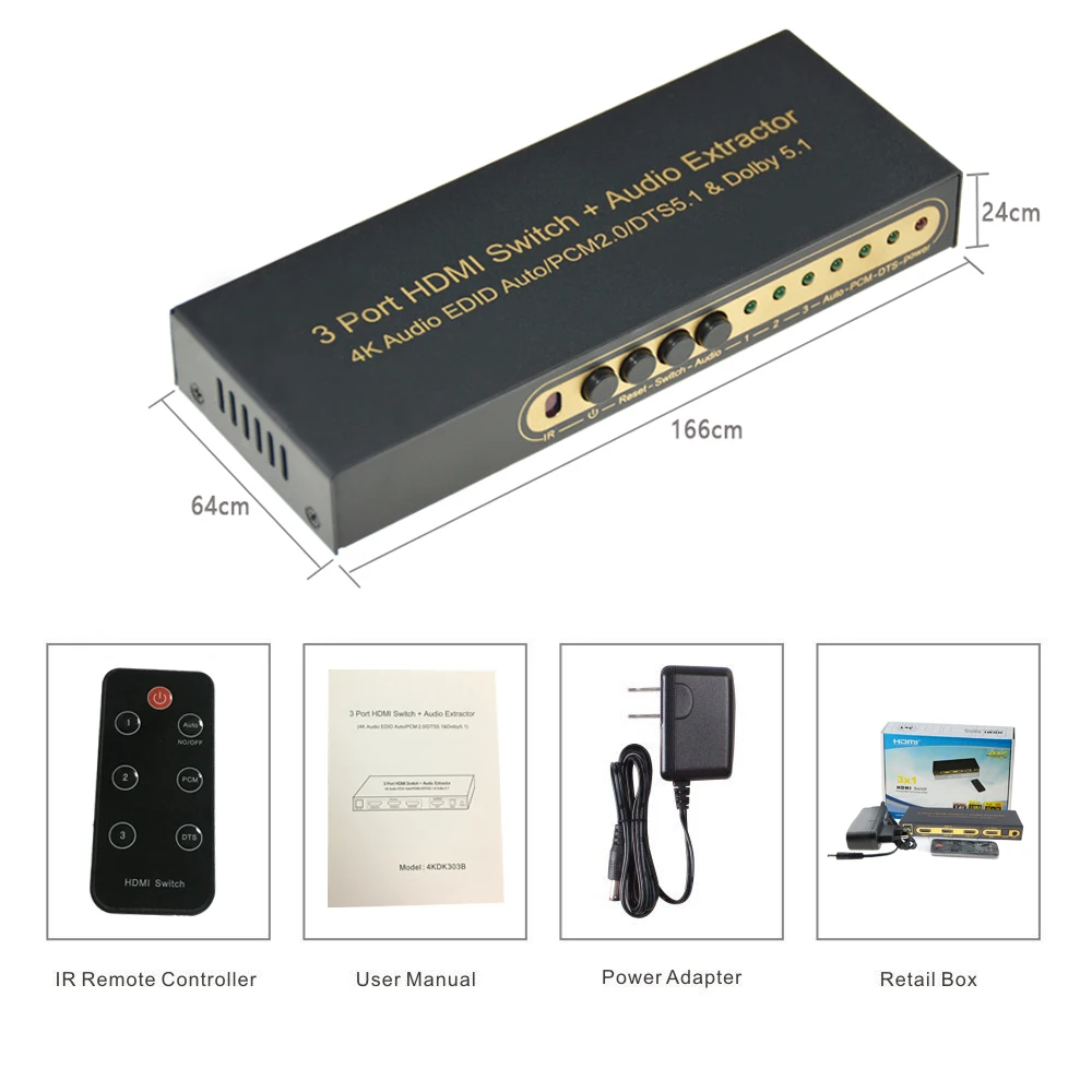 HDMI Switcher 3x1