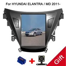 10.4 “Tipo di Tesla Android Fit HYUNDAI ELANTRA/MD 2011 2012 2013-Auto Lettore DVD di Navigazione GPS Radio