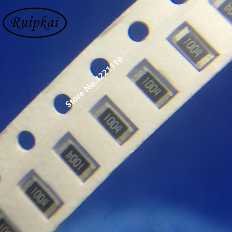 200PCS 3216 1M ohm Marking 1004 Thick film general purpose chip