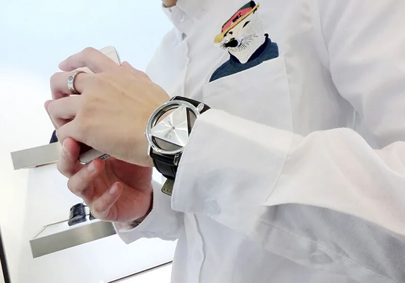 Брендовые Роскошные повседневные спортивные часы мужские женские Уникальные с треугольным циферблатом черные модные часы