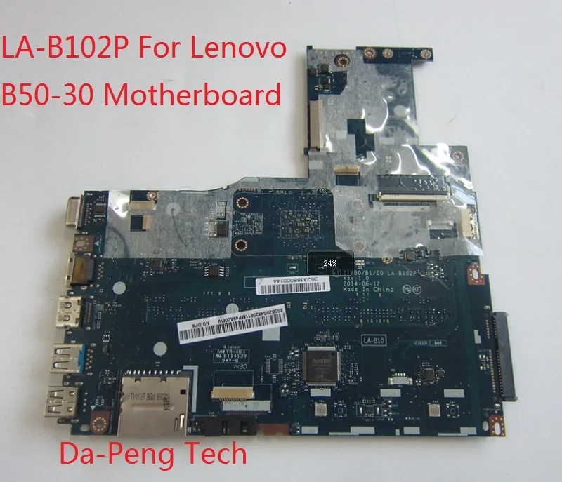 

KEFU 100% working For Lenovo for Ideapad B50-30 Motherboard Laptop mainboard with processor LA-B102P tested fully before sent