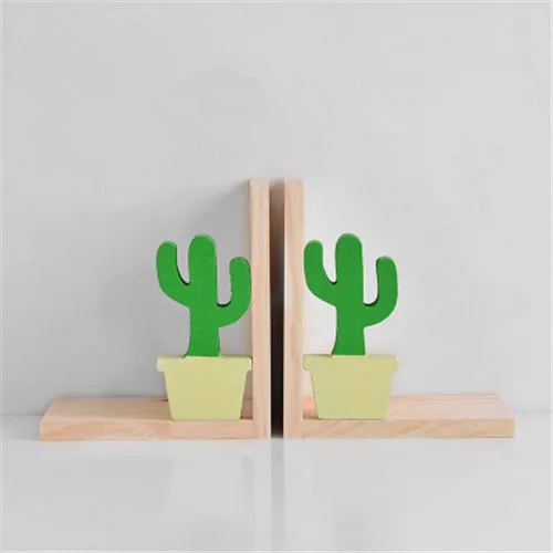 

2pcs/set Ins Wood Book Stand Block Wooden Toy Model Creative Kid Room Article INS Christmas Birthday Gift Nordic
