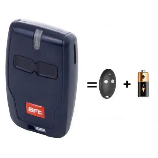 

BFT MITTO B2 B 2 RCB02 R1 gate key fob remote control 433,92 MHz