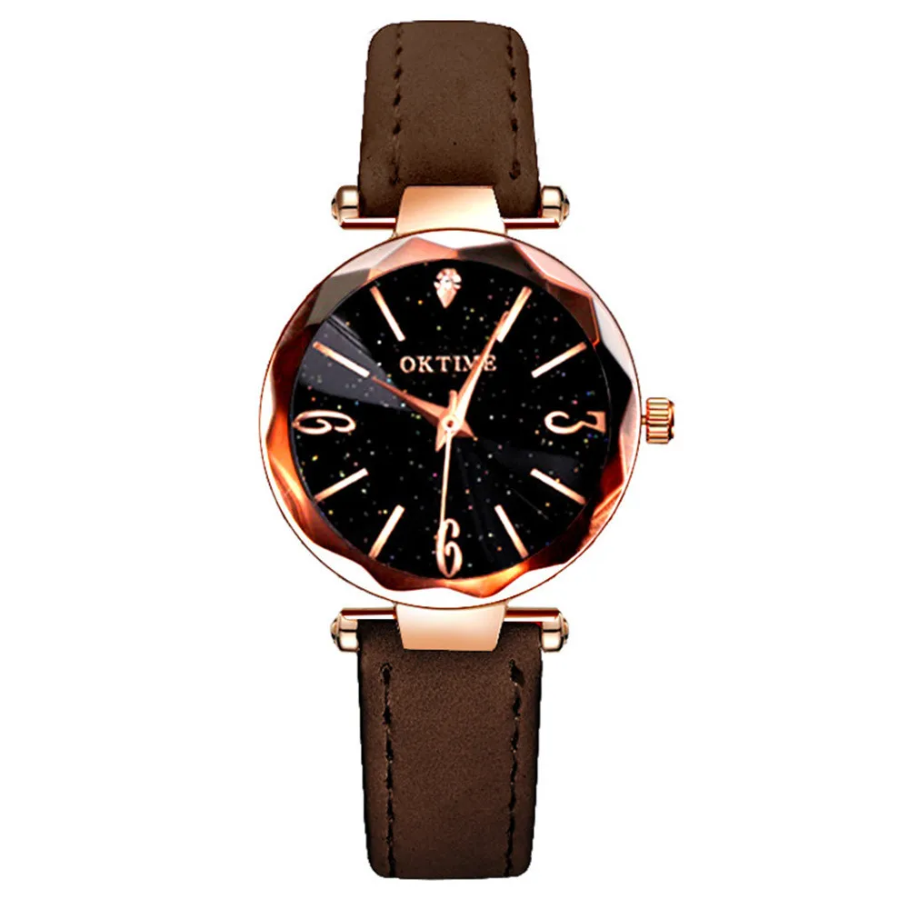 Fashion Women Watches Retro Design Star Sky Convex diamond Dial Clock Luxury Women's Bracelet Quartz Wristwatches For Gifts Fashion Women Watches Retro Design Star Sky Convex diamond Dial Clock Luxury Women's Bracelet Quartz Wristwatches For Gifts