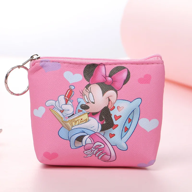 

Disney princess children cartoon plush coin pu purse Mermaid Frozen girl bag coin Elsa handbag boy Mickey Clutch plush wallet