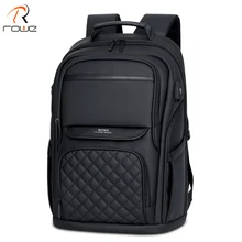 ROWE деловой мужской рюкзак черный usb зарядка Противоугонный рюкзак для ноутбука 15,6 дюймов мужской большой емкости модные рюкзаки для путешествий