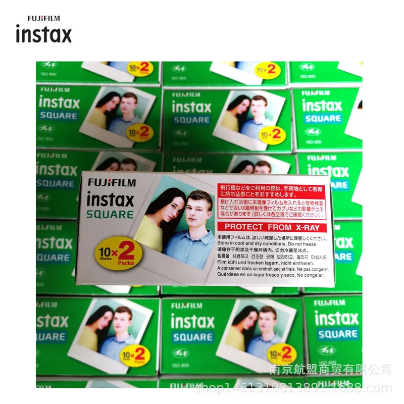 Пленка Fujifilm Instax Mini квадратная пленка с белыми краями фотобумага (20 шт.) для