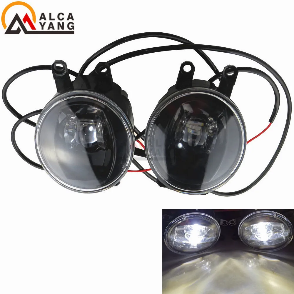 

(Left + right) Devil Eye High Brightness LED Fog Light For Toyota Venza Sienna Hiace Matrix Avalon 2006-2014