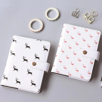 

TUTU A6 Notebook Printed Kawaii Unicorn/Flamingo Note Book Traveler Journey Diary Students Notepad School Office Supply G0004