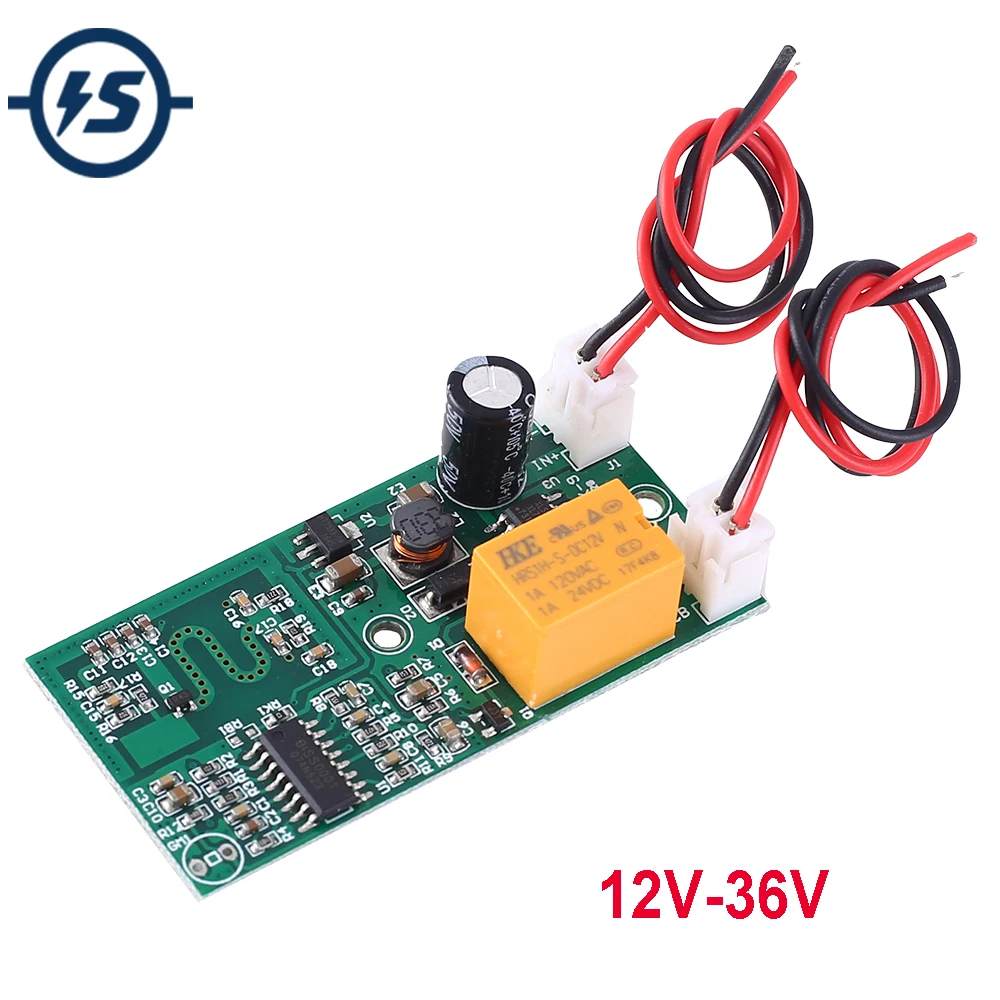 

Microwave Radar Sensor Module Relay Output Switch Controller Human Body Induction DC 12V-36V