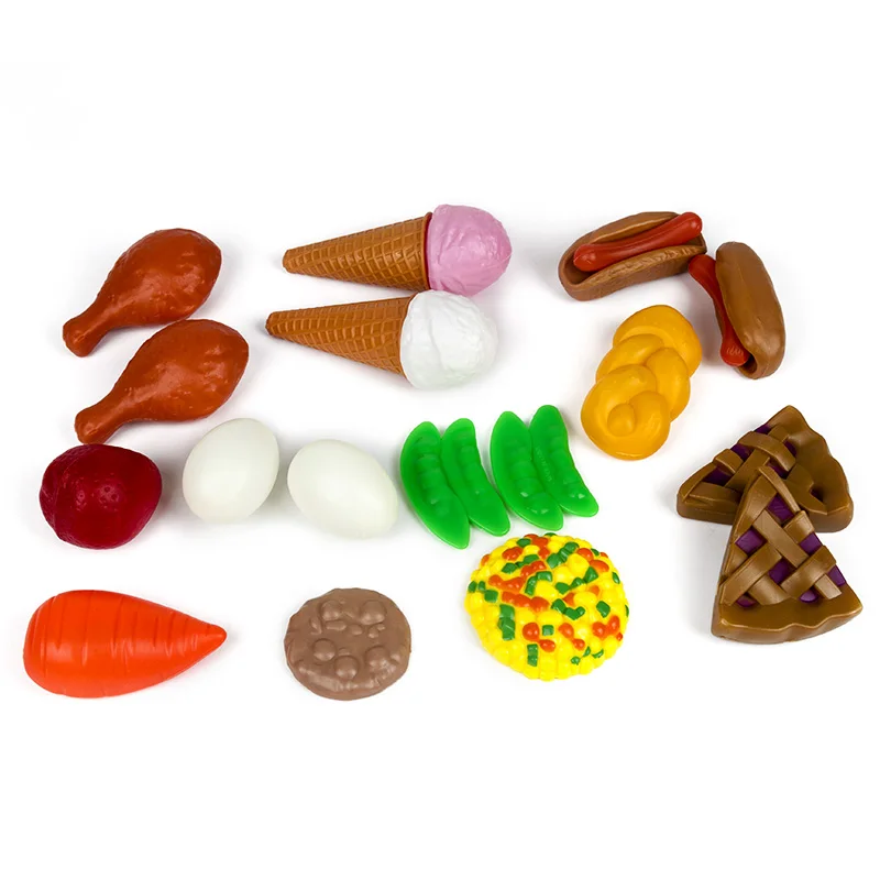 plastic toy food sets