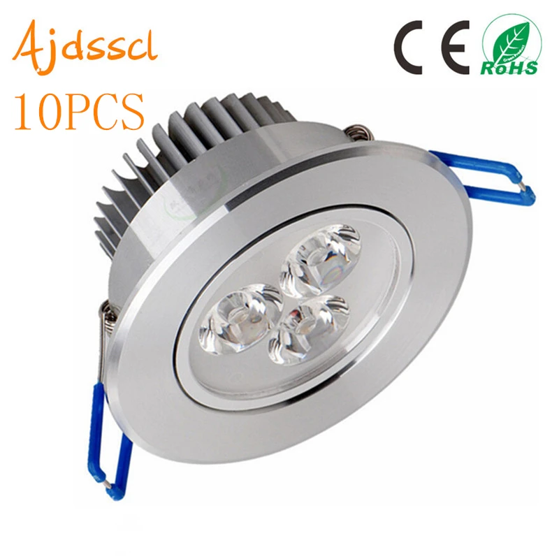10PCS/lot Hot Sale LED downlight Recessed SOPT 6W 9W 12W 15W 21W LED Ceiling Downlight Dimmable led Downlight LED Spot Light|Downlights| - AliExpress