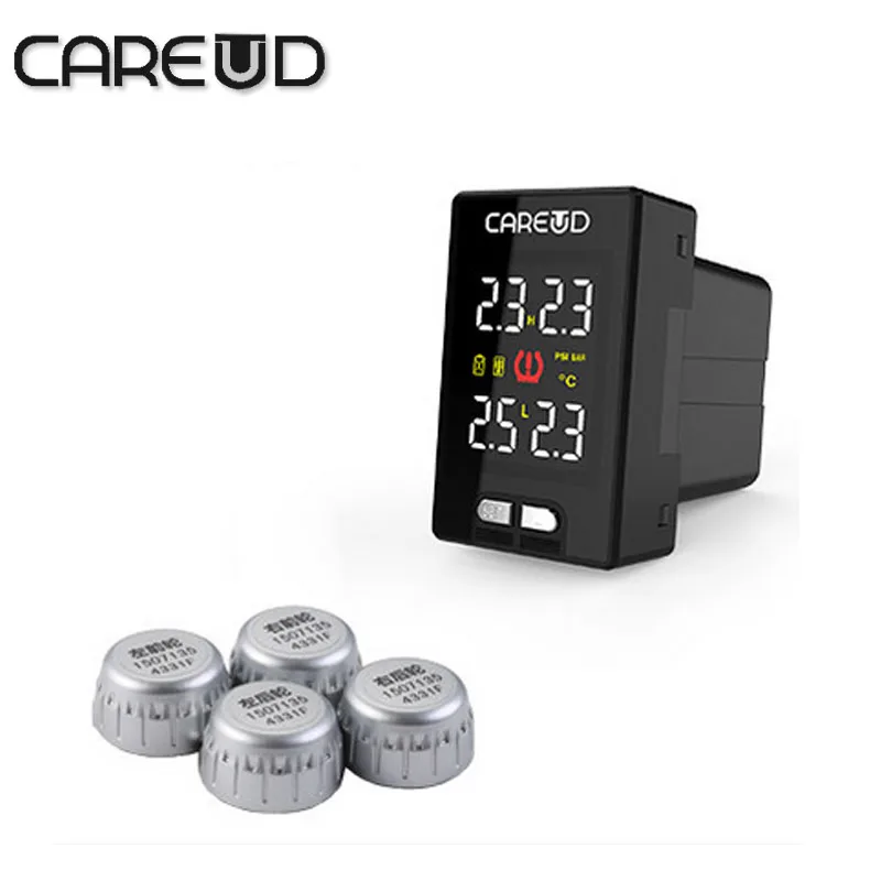 U912 4 внешних датчиков tpms Careud для toyota PSI/БАР сменный аккумулятор автомобиля TPMS careud