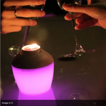 

MIPOW PLAYBULB LED Candle Holders Romantic Velantine's day Gift Decorative Battery Operated Tea light Electric Scented Candles