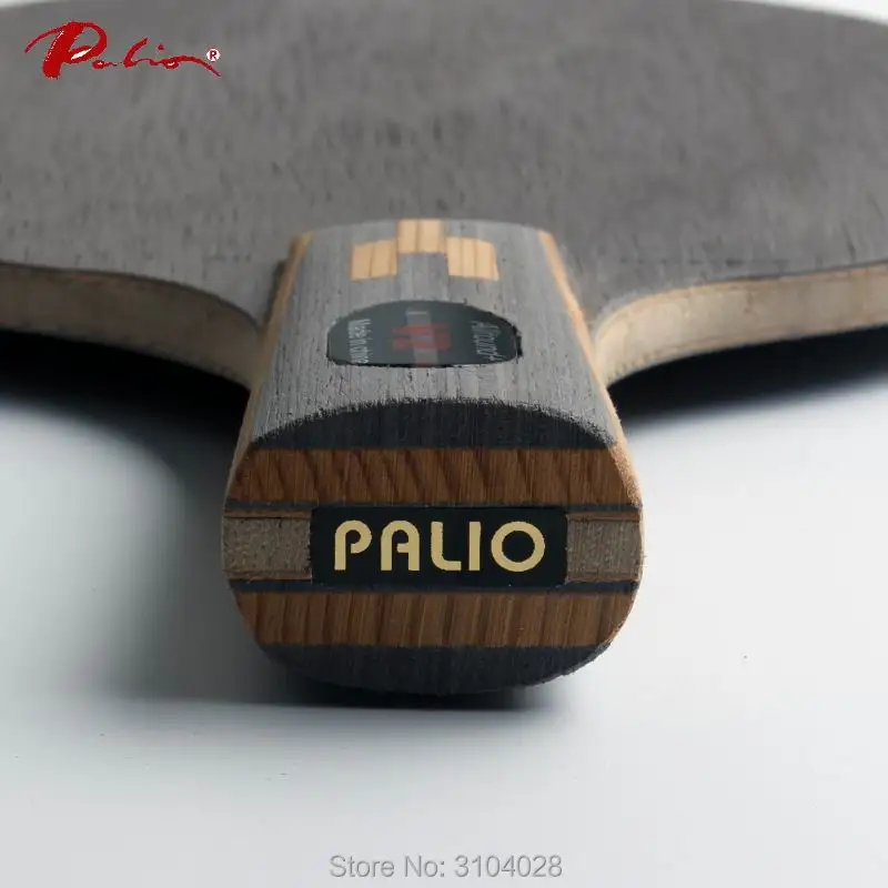 Palio официальный V-2 V2 для настольного тенниса balde carbon+ Ti blade быстрая атака с петлей с высоким упругий стол Теннисная ракетка полый