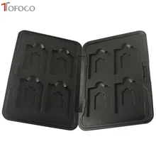 Серебряный Micro SD Держатель карты SDXC держатель карты памяти Чехол протектор алюминий 16 слотов для SD/SDHC/SDXC/Micro SD TOFOCO