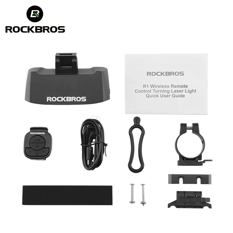 Велосипедный задний фонарь ROCKBROS беспроводной водонепроницаемый с зарядкой