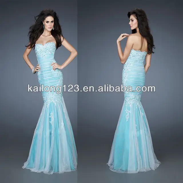Aquamarine Evening Dress
