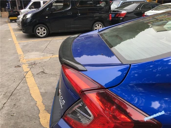 

Yimaautotrims Auto Accessory Tail Spoiler Rear Trunk Lid Cover Tailgate Trim 1 Pcs For Honda Civic 2016 2017 2018 Sedan ABS