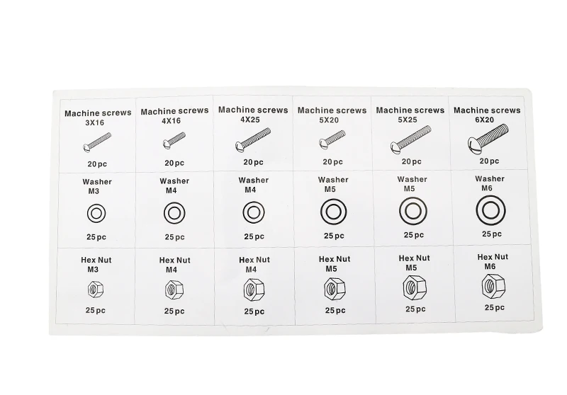 nuts and bolts,m4 set,nuts and bolts set,bolts set,m5 bolt set N