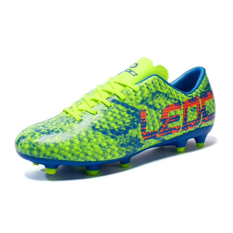 Hombres niños fútbol zapatos De césped al aire libre largas espigas botas botines De fútbol LEOCI zapatos De fútbol para suelo Zapatillas De Futbol caliente Hombres niños fútbol zapatos De césped al aire libre largas espigas botas botines De fútbol LEOCI zapatos De fútbol para suelo Zapatillas De Futbol caliente