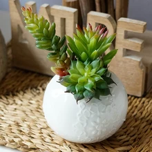 Искусственные суккуленты Лотос растения Трава Искусственные растения, ненастоящие рождественские украшения для дома искусственные растения