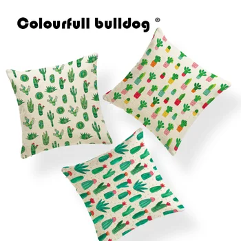 

Flamingos Cactus Cushion Covers Hello Summer Pineapple Pillow Case Western Floor For Kids Throw Pillow Cases 17.7Inch Polyester