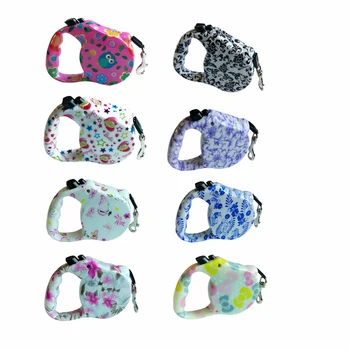 

Small Dog Leash Rope Outdoor Small Dog Retractable Leash Traction Rope Walking Lead Leash 5M for Pet Dog CL139C