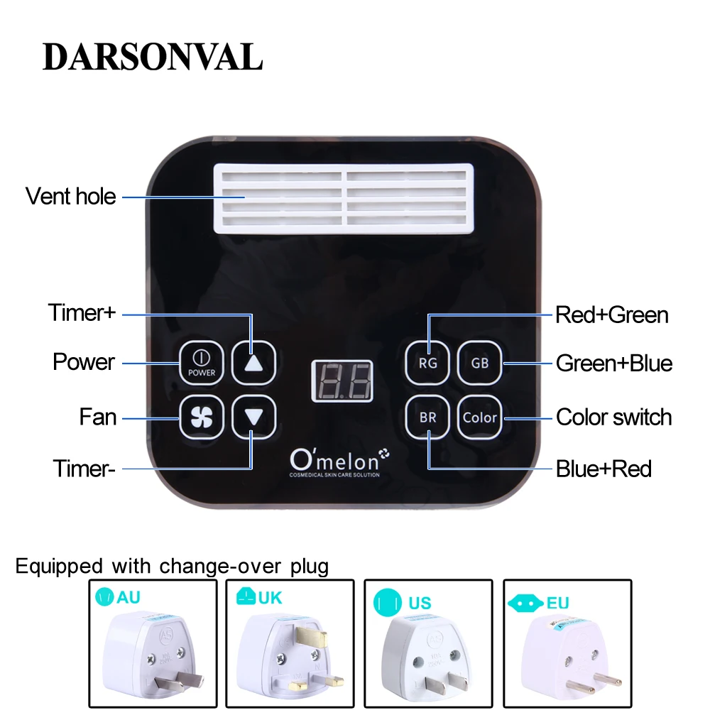  7 Color PDT Photon LED Mask Facial Light Anti Aging Machine Therapy Skin Rejuvenation Acne Remover  - 33019727296