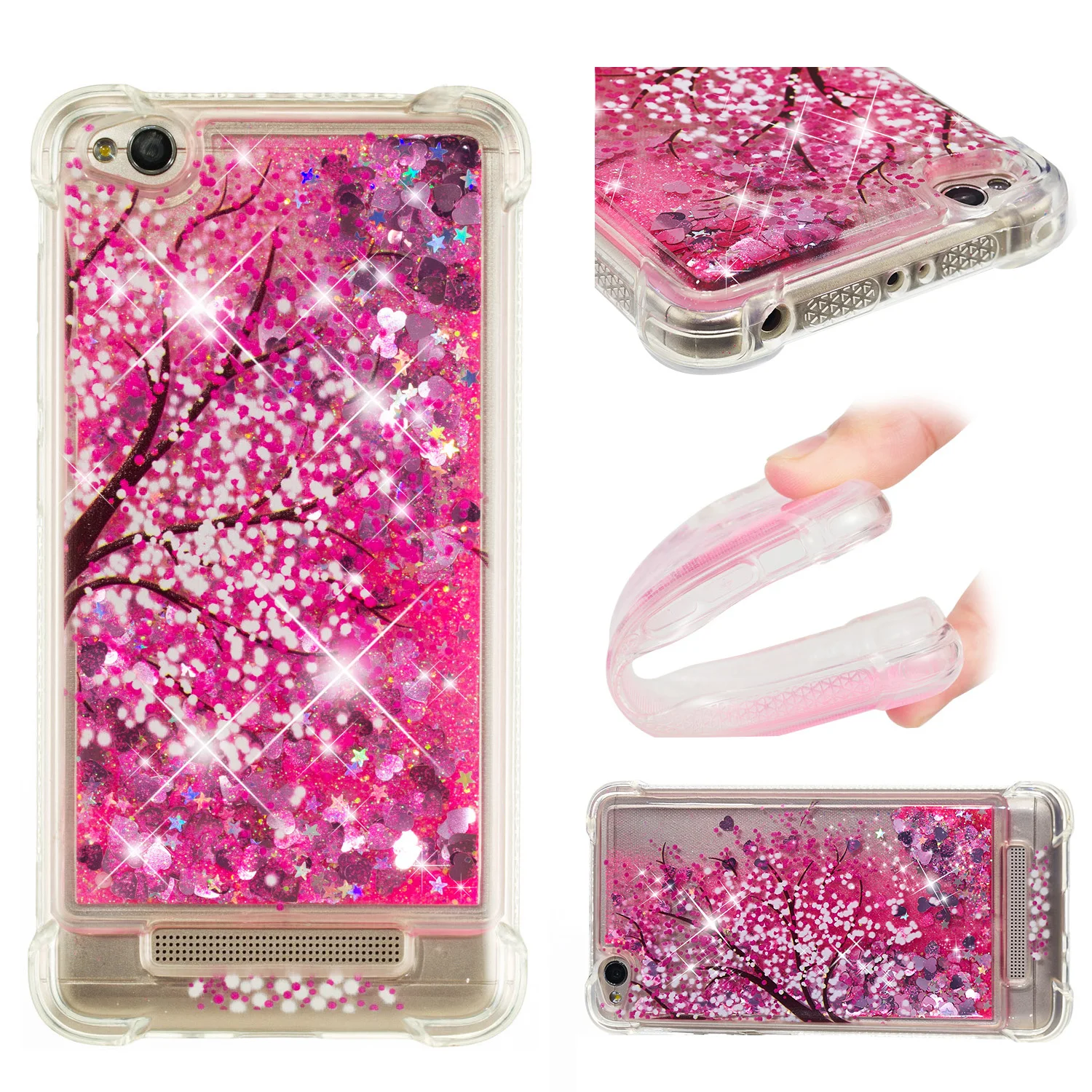 Силиконовый чехол из ТПУ для Xiaomi Redmi 4A A4 4 A Redmi4A задняя крышка с динамическим