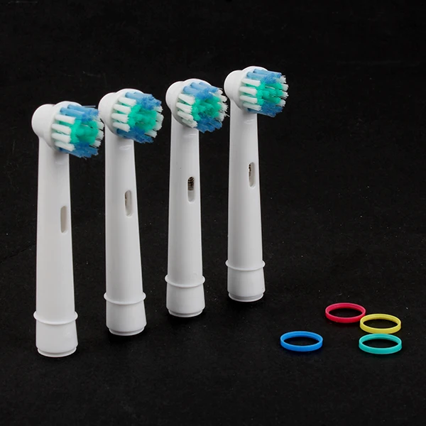 

3D 4pcs/Set Electric Toothbrush Tooth Cleaner Heads Replacement Soft-bristled POM For Oral SB-17A