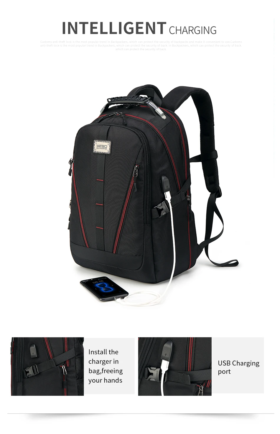 5Laptop Backpack