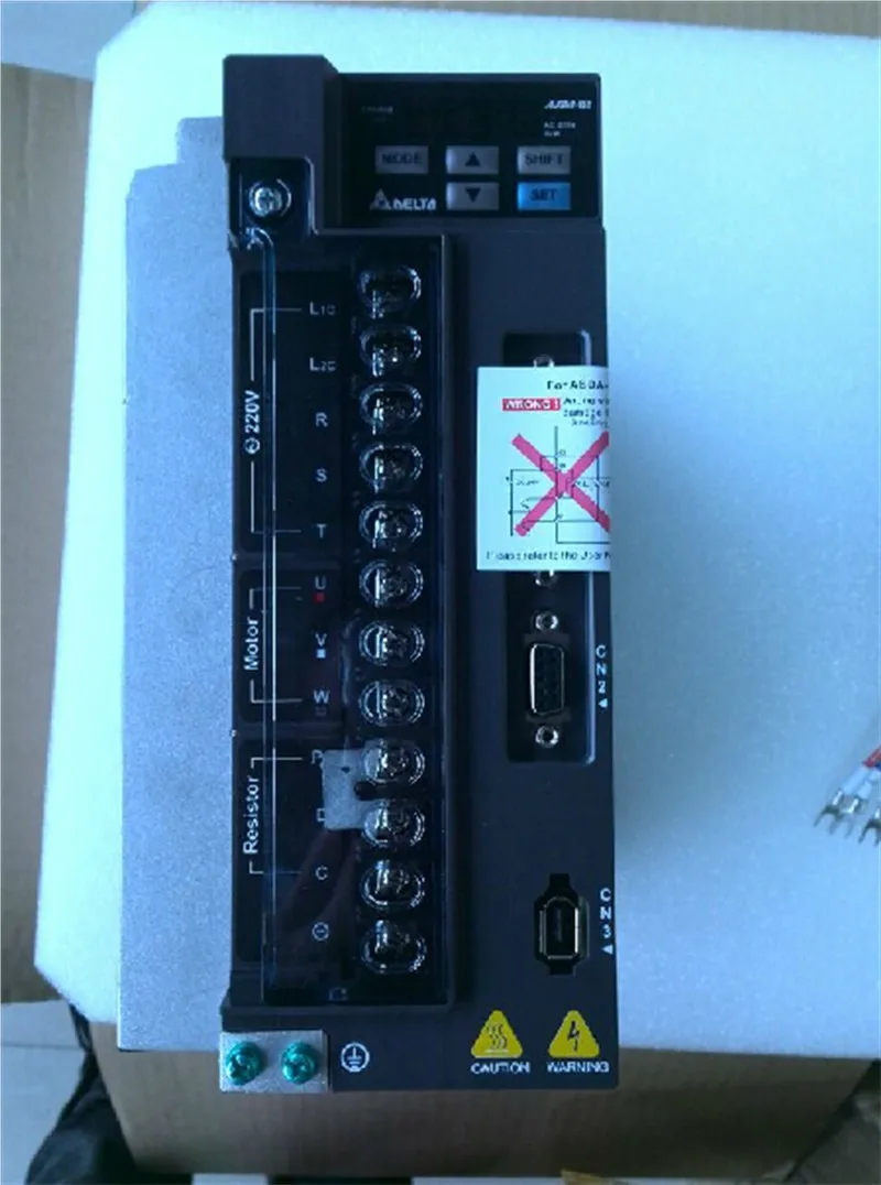 

ASD-B2-0721-B AC servo Drive 1ph 220V 750W 5.1A with 3m power cable and encoder cable New in box
