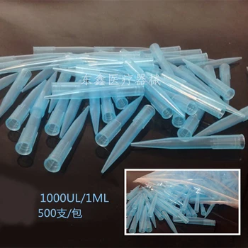 

1000ul/1ml disposable pipette tip single use blue tip 500 pcs Universal type tip