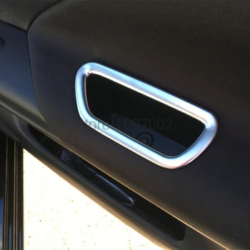 

Fit For NISSAN SERENA Suzuki Landy C27 2016 2017 ABS chrome front door interior armrest storage box trim 2pcs