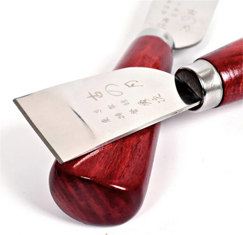 스테인레스 스틸 가죽 커터 나이프 공예 Skiving 샤프 Leathercraft Handwork DIY 도구