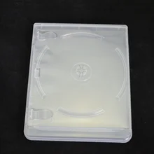 100 шт для playstation CD box Корпус чехол оболочка для PS3 прозрачный белый