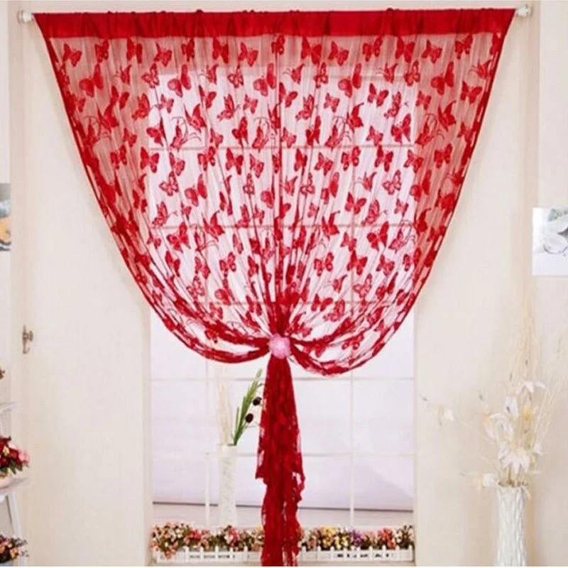 21m String Curtain Tassel Window Door Decor Panel Divider Yarn String Curtain Living Room Bedroom Kitchen  (4)