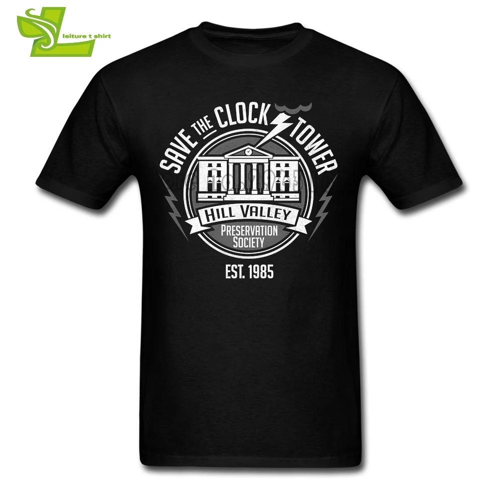 Мужская футболка с надписью Save The Clock Tower|men summer|summer tshirtt shirt |