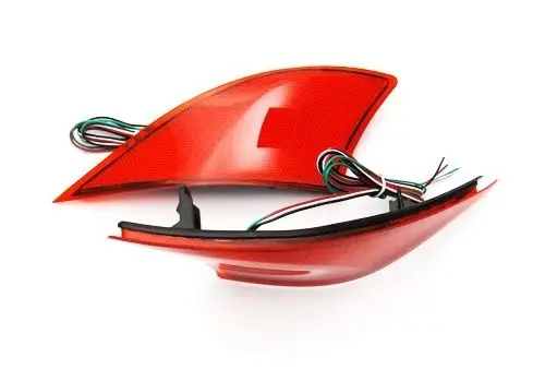  LED Rear Bumper Reflector Brake Light Rear Fog Reverse Tail Lamp for Lexus IS250 IS300 IS350 XE30 2 - 32814192660