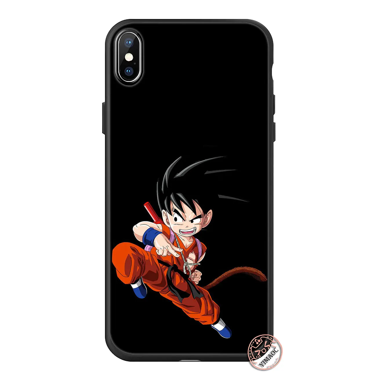 YIMAOC Dragon Ball z Goku Мягкий силиконовый чехол для телефона iPhone 11 Pro XS Max XR X 6 6S 7 8 Plus 5 5S SE 10 TPU черный чехол - Цвет: 17